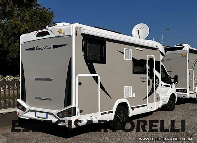 CHAUSSON TITANIUM PREMIUM 627 FULL 170 CV AUTOMATICO 2021 DOPPIO CLIMA E SAT 699 CM pieno