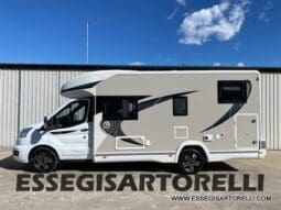 CHAUSSON TITANIUM PREMIUM 627 FULL 170 CV AUTOMATICO 2021 DOPPIO CLIMA E SAT 699 CM pieno