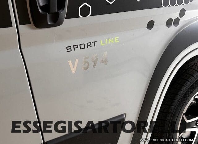 CHAUSSON SPORTLINE V 594 SERIE VAN 599 CM AUTOMATICO 2026 FRIGO MAXI pieno