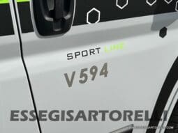 CHAUSSON SPORTLINE V 594 SERIE VAN 599 CM AUTOMATICO 2026 FRIGO MAXI pieno