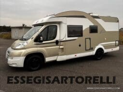 BURSTNER IXEO 666 SEMINTEGRALE BASCULANTE 2009 674 cm DOPPIO CLIMA pieno