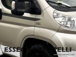 BURSTNER IXEO 666 SEMINTEGRALE BASCULANTE 2009 674 cm DOPPIO CLIMA pieno