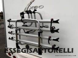 BURSTNER IXEO 666 SEMINTEGRALE BASCULANTE 2009 674 cm DOPPIO CLIMA pieno