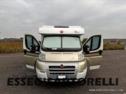 BURSTNER IXEO 666 SEMINTEGRALE BASCULANTE 2009 674 cm DOPPIO CLIMA pieno