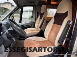 BURSTNER IXEO 666 SEMINTEGRALE BASCULANTE 2009 674 cm DOPPIO CLIMA pieno