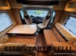 BURSTNER IXEO 666 SEMINTEGRALE BASCULANTE 2009 674 cm DOPPIO CLIMA pieno