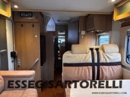 BURSTNER IXEO 666 SEMINTEGRALE BASCULANTE 2009 674 cm DOPPIO CLIMA pieno