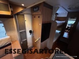 BURSTNER IXEO 666 SEMINTEGRALE BASCULANTE 2009 674 cm DOPPIO CLIMA pieno