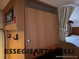 BURSTNER IXEO 666 SEMINTEGRALE BASCULANTE 2009 674 cm DOPPIO CLIMA pieno