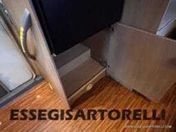 BURSTNER IXEO 666 SEMINTEGRALE BASCULANTE 2009 674 cm DOPPIO CLIMA pieno