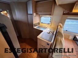 BURSTNER IXEO 666 SEMINTEGRALE BASCULANTE 2009 674 cm DOPPIO CLIMA pieno