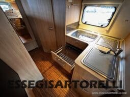 BURSTNER IXEO 666 SEMINTEGRALE BASCULANTE 2009 674 cm DOPPIO CLIMA pieno