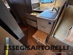 BURSTNER IXEO 666 SEMINTEGRALE BASCULANTE 2009 674 cm DOPPIO CLIMA pieno