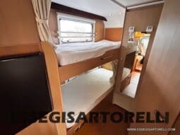 BURSTNER IXEO 666 SEMINTEGRALE BASCULANTE 2009 674 cm DOPPIO CLIMA pieno