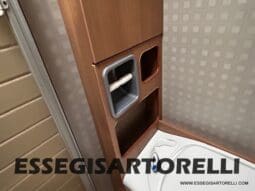 BURSTNER IXEO 666 SEMINTEGRALE BASCULANTE 2009 674 cm DOPPIO CLIMA pieno