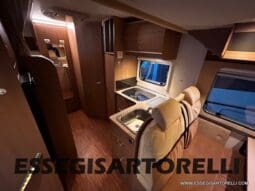 BURSTNER IXEO 666 SEMINTEGRALE BASCULANTE 2009 674 cm DOPPIO CLIMA pieno