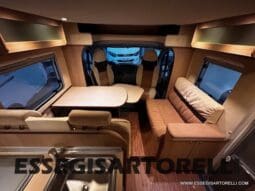 BURSTNER IXEO 666 SEMINTEGRALE BASCULANTE 2009 674 cm DOPPIO CLIMA pieno