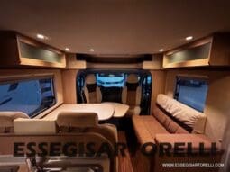 BURSTNER IXEO 666 SEMINTEGRALE BASCULANTE 2009 674 cm DOPPIO CLIMA pieno