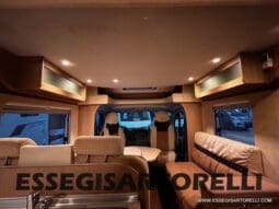 BURSTNER IXEO 666 SEMINTEGRALE BASCULANTE 2009 674 cm DOPPIO CLIMA pieno