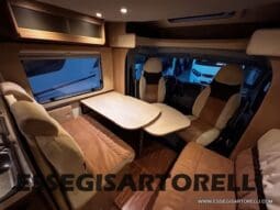 BURSTNER IXEO 666 SEMINTEGRALE BASCULANTE 2009 674 cm DOPPIO CLIMA pieno