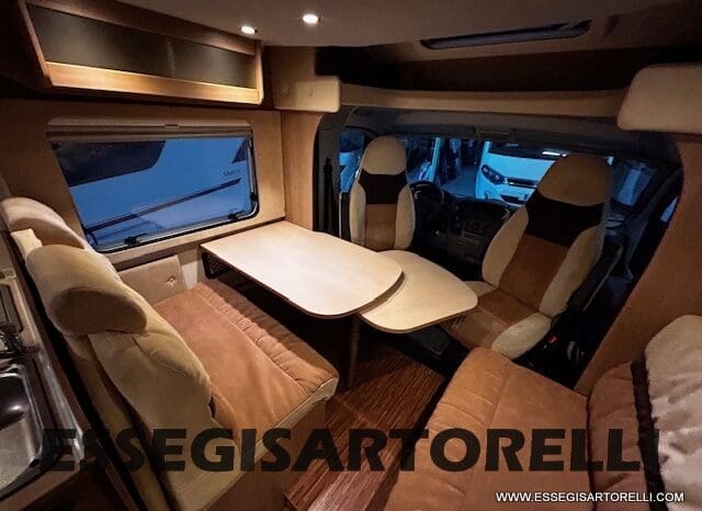 BURSTNER IXEO 666 SEMINTEGRALE BASCULANTE 2009 674 cm DOPPIO CLIMA pieno