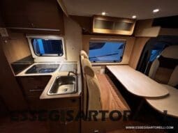 BURSTNER IXEO 666 SEMINTEGRALE BASCULANTE 2009 674 cm DOPPIO CLIMA pieno