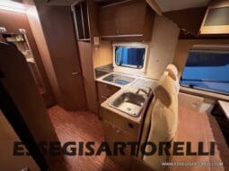 BURSTNER IXEO 666 SEMINTEGRALE BASCULANTE 2009 674 cm DOPPIO CLIMA pieno