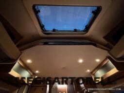 BURSTNER IXEO 666 SEMINTEGRALE BASCULANTE 2009 674 cm DOPPIO CLIMA pieno