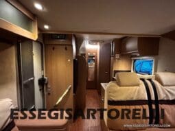 BURSTNER IXEO 666 SEMINTEGRALE BASCULANTE 2009 674 cm DOPPIO CLIMA pieno