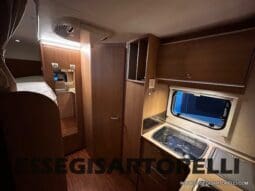 BURSTNER IXEO 666 SEMINTEGRALE BASCULANTE 2009 674 cm DOPPIO CLIMA pieno