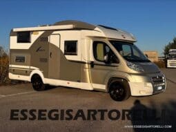 BURSTNER IXEO 666 SEMINTEGRALE BASCULANTE 2009 674 cm DOPPIO CLIMA pieno