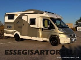 BURSTNER IXEO 666 SEMINTEGRALE BASCULANTE 2009 674 cm DOPPIO CLIMA