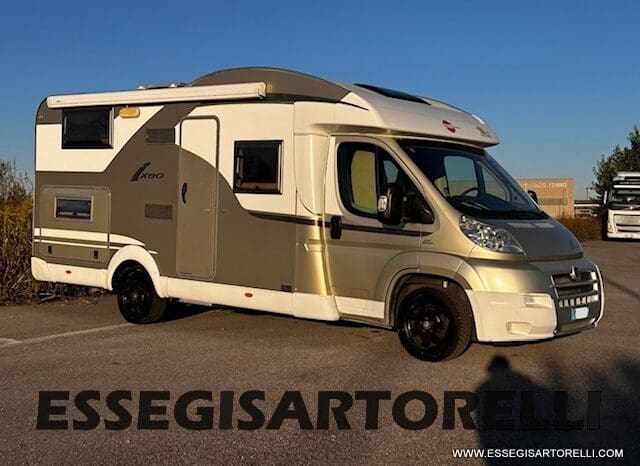 BURSTNER IXEO 666 SEMINTEGRALE BASCULANTE 2009 674 cm DOPPIO CLIMA pieno