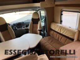 BURSTNER IXEO 666 SEMINTEGRALE BASCULANTE 2009 674 cm DOPPIO CLIMA pieno