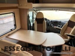 BURSTNER IXEO 666 SEMINTEGRALE BASCULANTE 2009 674 cm DOPPIO CLIMA pieno