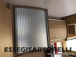 BURSTNER IXEO 666 SEMINTEGRALE BASCULANTE 2009 674 cm DOPPIO CLIMA pieno