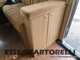 BURSTNER IXEO 666 SEMINTEGRALE BASCULANTE 2009 674 cm DOPPIO CLIMA pieno