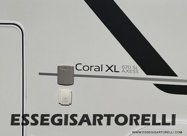 ADRIA CORAL XL A 670 SL GARAGE GEMELLI 2021 WEBASTO UNIPROPRIETARIO pieno
