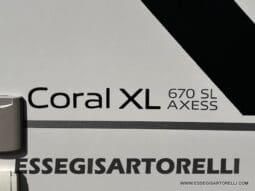 ADRIA CORAL XL A 670 SL GARAGE GEMELLI 2021 WEBASTO UNIPROPRIETARIO pieno