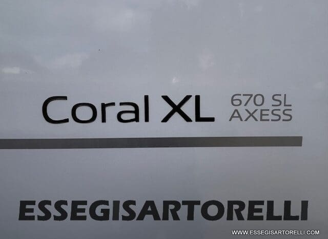 ADRIA CORAL XL A 670 SL GARAGE GEMELLI 2021 WEBASTO UNIPROPRIETARIO pieno
