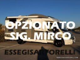 BURSTNER IXEO 666 SEMINTEGRALE BASCULANTE 2009 674 cm DOPPIO CLIMA