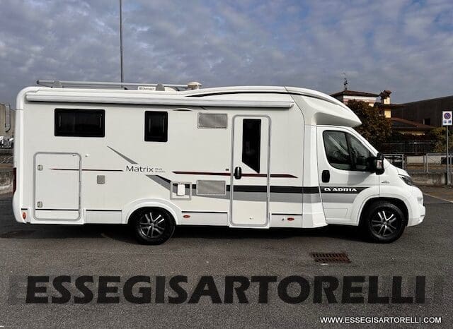 ADRIA MATRIX PLUS M 670 SL GEMELLI GARAGE 2015 DOPPIO CLIMA pieno
