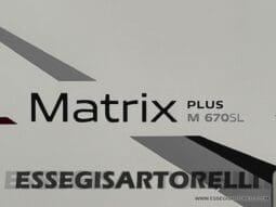 ADRIA MATRIX PLUS M 670 SL GEMELLI GARAGE 2015 DOPPIO CLIMA pieno