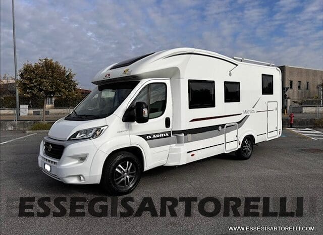 ADRIA MATRIX PLUS M 670 SL GEMELLI GARAGE 2015 DOPPIO CLIMA pieno