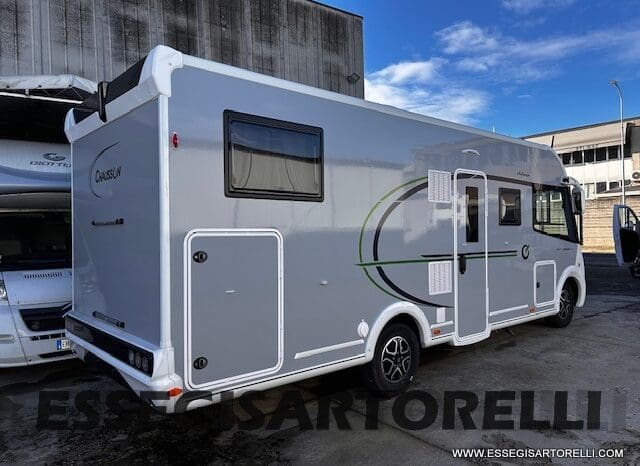 MOTORHOME CHAUSSON EXALTIS 7057 AUTOMATICO 2026 LETTI GEMELLI GARAGE 4 POSTI OMOLOGATI pieno