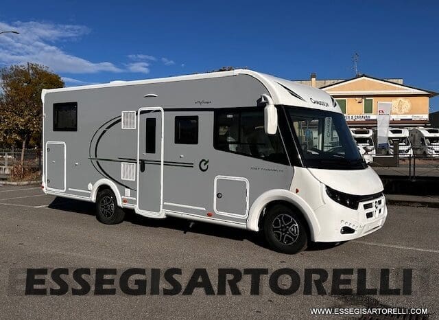 MOTORHOME CHAUSSON EXALTIS 7057 AUTOMATICO 2026 LETTI GEMELLI GARAGE 4 POSTI OMOLOGATI pieno