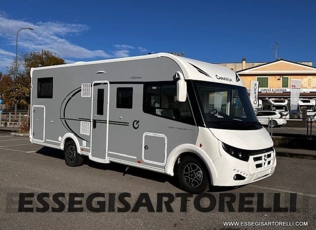 MOTORHOME CHAUSSON EXALTIS 7057 AUTOMATICO 2026 LETTI GEMELLI GARAGE 4 POSTI OMOLOGATI pieno