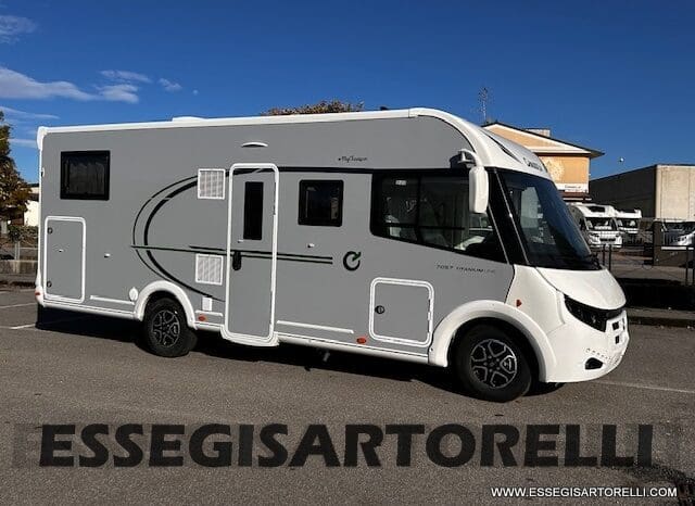MOTORHOME CHAUSSON EXALTIS 7057 AUTOMATICO 2026 LETTI GEMELLI GARAGE 4 POSTI OMOLOGATI pieno