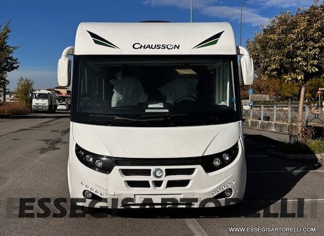 MOTORHOME CHAUSSON EXALTIS 7057 AUTOMATICO 2026 LETTI GEMELLI GARAGE 4 POSTI OMOLOGATI pieno