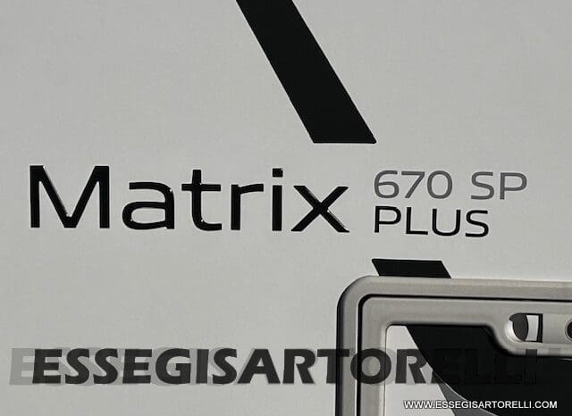 ADRIA MATRIX PLUS M 670 SP 180 CV POWER BASCULANTE MAXI GARAGE UNIPROPR. 2017 pieno